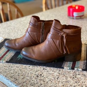 Born side zip booties